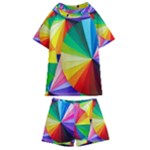 bring colors to your day Kids  Swim T-Shirt and Shorts Set