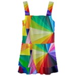 bring colors to your day Kids  Layered Skirt Swimsuit