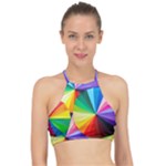 bring colors to your day Halter Bikini Top