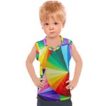 bring colors to your day Kids  Sport Tank Top