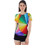 bring colors to your day Back Cut Out Sport T-Shirt