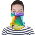 bring colors to your day Face Seamless Bandana (Adult)