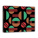 Abstract Geometric Pattern Canvas 14  x 11  (Stretched)
