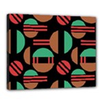Abstract Geometric Pattern Canvas 20  x 16  (Stretched)
