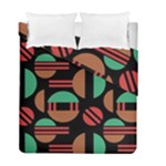 Abstract Geometric Pattern Duvet Cover Double Side (Full/ Double Size)