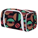 Abstract Geometric Pattern Toiletries Pouch