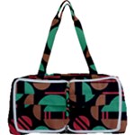 Abstract Geometric Pattern Multi Function Bag