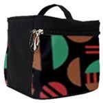 Abstract Geometric Pattern Make Up Travel Bag (Small)