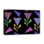 Abstract Pattern Flora Flower Deluxe Canvas 18  x 12  (Stretched)