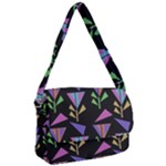 Abstract Pattern Flora Flower Courier Bag