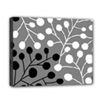 Abstract Nature Black White Canvas 10  x 8  (Stretched)