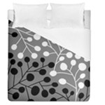 Abstract Nature Black White Duvet Cover (Queen Size)
