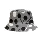 Abstract Nature Black White Bucket Hat
