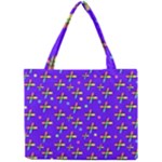 Abstract Background Cross Hashtag Mini Tote Bag