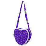 Abstract Background Cross Hashtag Heart Shoulder Bag