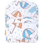 Rain Umbrella Pattern Water Full Print Backpack