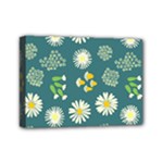Drawing Flowers Meadow White Mini Canvas 7  x 5  (Stretched)