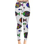 Fish Abstract Colorful Inside Out Leggings