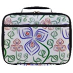 Bloom Nature Plant Pattern Full Print Lunch Bag