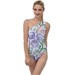 Bloom Nature Plant Pattern To One Side Swimsuit