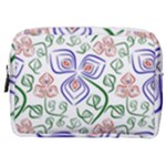 Bloom Nature Plant Pattern Make Up Pouch (Medium)