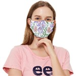 Bloom Nature Plant Pattern Fitted Cloth Face Mask (Adult)