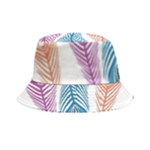Pen Peacock Colors Colored Pattern Bucket Hat