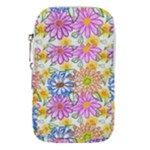 Bloom Flora Pattern Printing Waist Pouch (Large)