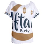 Iftar-party-t-w-01 Women s Oversized T-Shirt