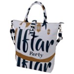 Iftar-party-t-w-01 Buckle Top Tote Bag