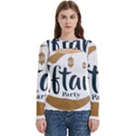 Iftar-party-t-w-01 Women s Cut Out Long Sleeve T-Shirt