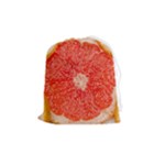 Grapefruit-fruit-background-food Drawstring Pouch (Medium)