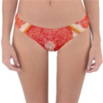 Grapefruit-fruit-background-food Reversible Hipster Bikini Bottoms