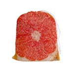 Grapefruit-fruit-background-food Drawstring Pouch (XL)