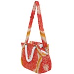 Grapefruit-fruit-background-food Rope Handles Shoulder Strap Bag