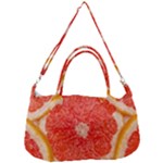 Grapefruit-fruit-background-food Removable Strap Handbag