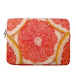 Grapefruit-fruit-background-food 15  Vertical Laptop Sleeve Case With Pocket