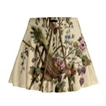 Vintage-antique-plate-china Mini Flare Skirt