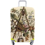 Vintage-antique-plate-china Luggage Cover (Large)