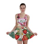 Strawberry-fruits Mini Skirt