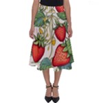 Strawberry-fruits Perfect Length Midi Skirt