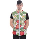 Strawberry-fruits Men s Puffer Vest