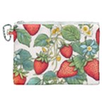 Strawberry-fruits Canvas Cosmetic Bag (XL)