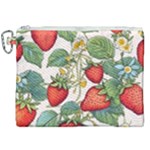 Strawberry-fruits Canvas Cosmetic Bag (XXL)