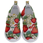 Strawberry-fruits Kids  Velcro No Lace Shoes