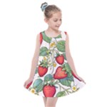 Strawberry-fruits Kids  Summer Dress
