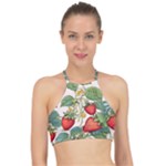Strawberry-fruits Halter Bikini Top