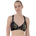 Stained Glass Window Gothic Sweetheart Sports Bra