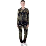 Stained Glass Window Gothic Casual Jacket and Pants Set