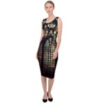 Stained Glass Window Gothic Sleeveless Pencil Dress